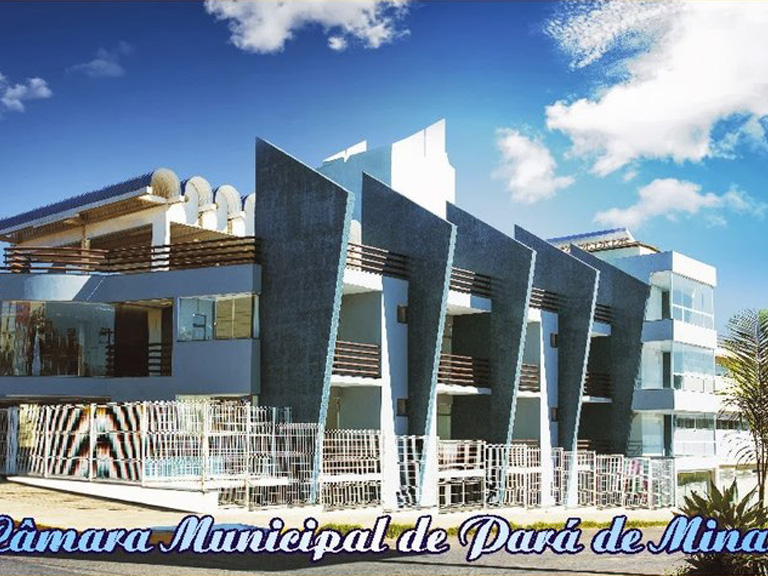 Foto do prédio da Câmara